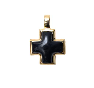 CRUZ DORATO COW HORN PENDANT