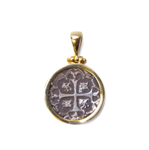 MONEDA DT/PT SMALL PENDANT