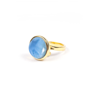 REDONDO DORATO LARIMAR SMALL RING