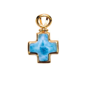 CRUZ DORATO ACCESSORY LARIMAR PENDANT