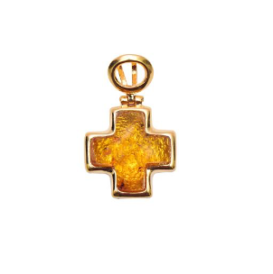 CRUZ DORATO ACCESSORY AMBER PENDANT