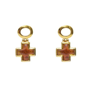 CRUZ DORATO ACCESSORY AMBER EARRINGS