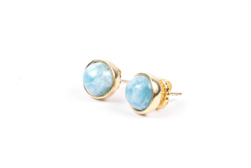 REDONDO DORATO LARIMAR SMALL EARRINGS