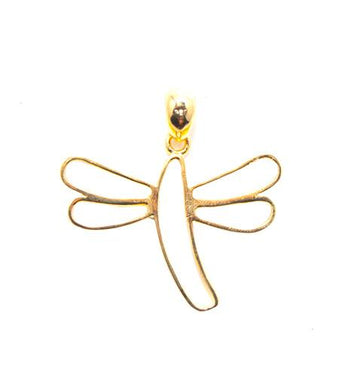 BIG DORATO SILUETA DRAGONFLY PENDANT