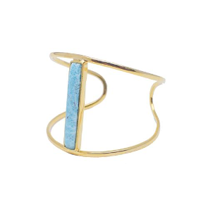 RECTO DORATO LARIMAR BRACELET