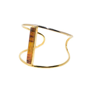 RECTO DORATO AMBER BRACELET