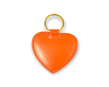 HEART KEYCHAIN ORANGE