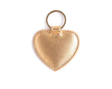 HEART KEYCHAIN GOLD